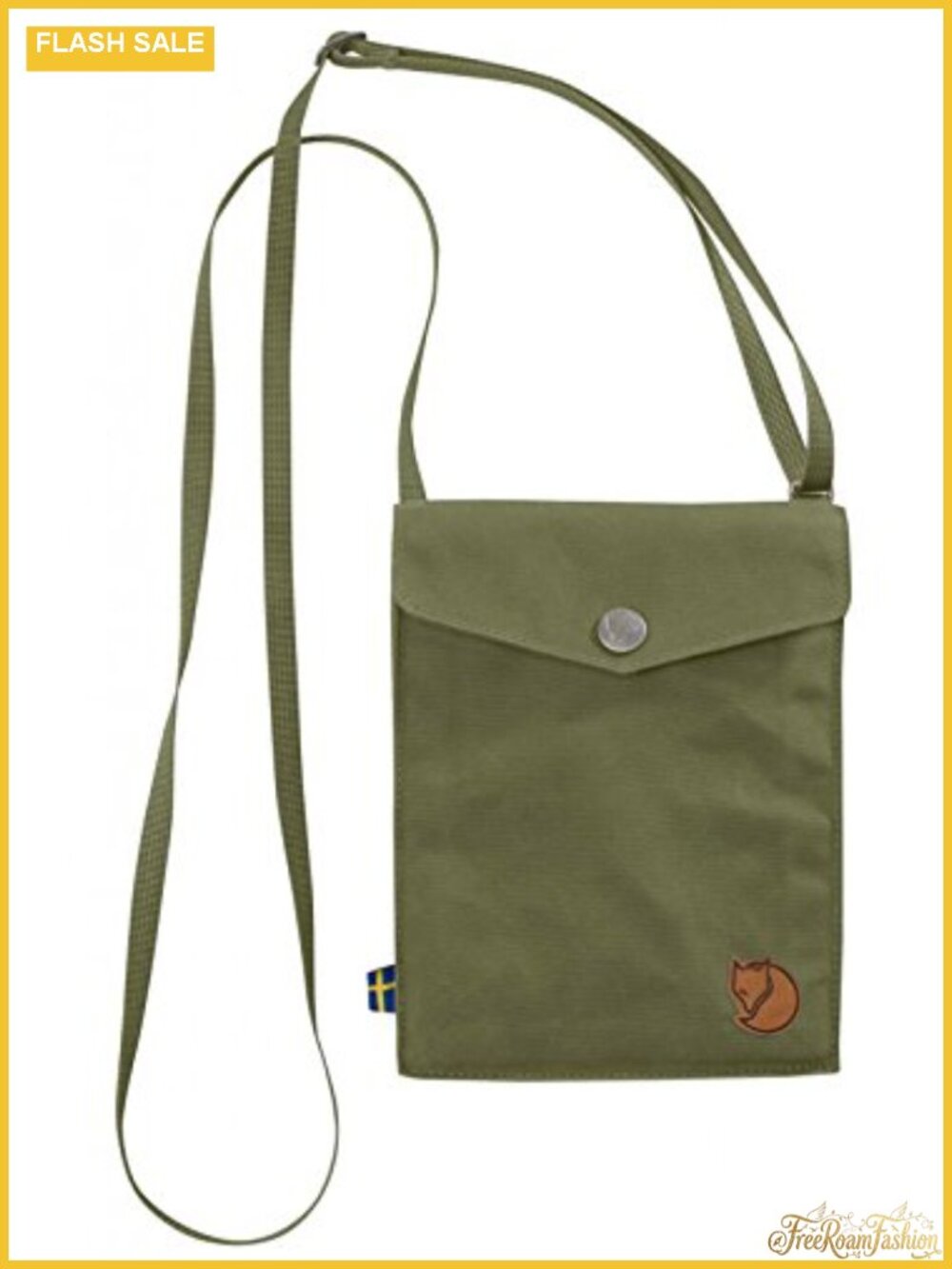 Compact Crossbody Bag with G-1000 HeavyDuty Eco Fabric Adjustable Strap Travel
